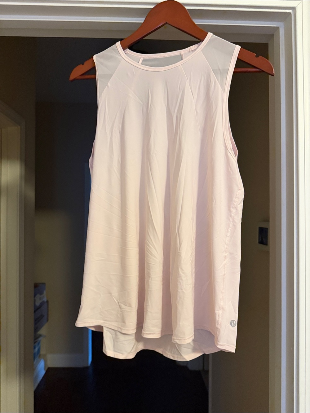 lululemon athletica Pale Pink Flow Tank Top